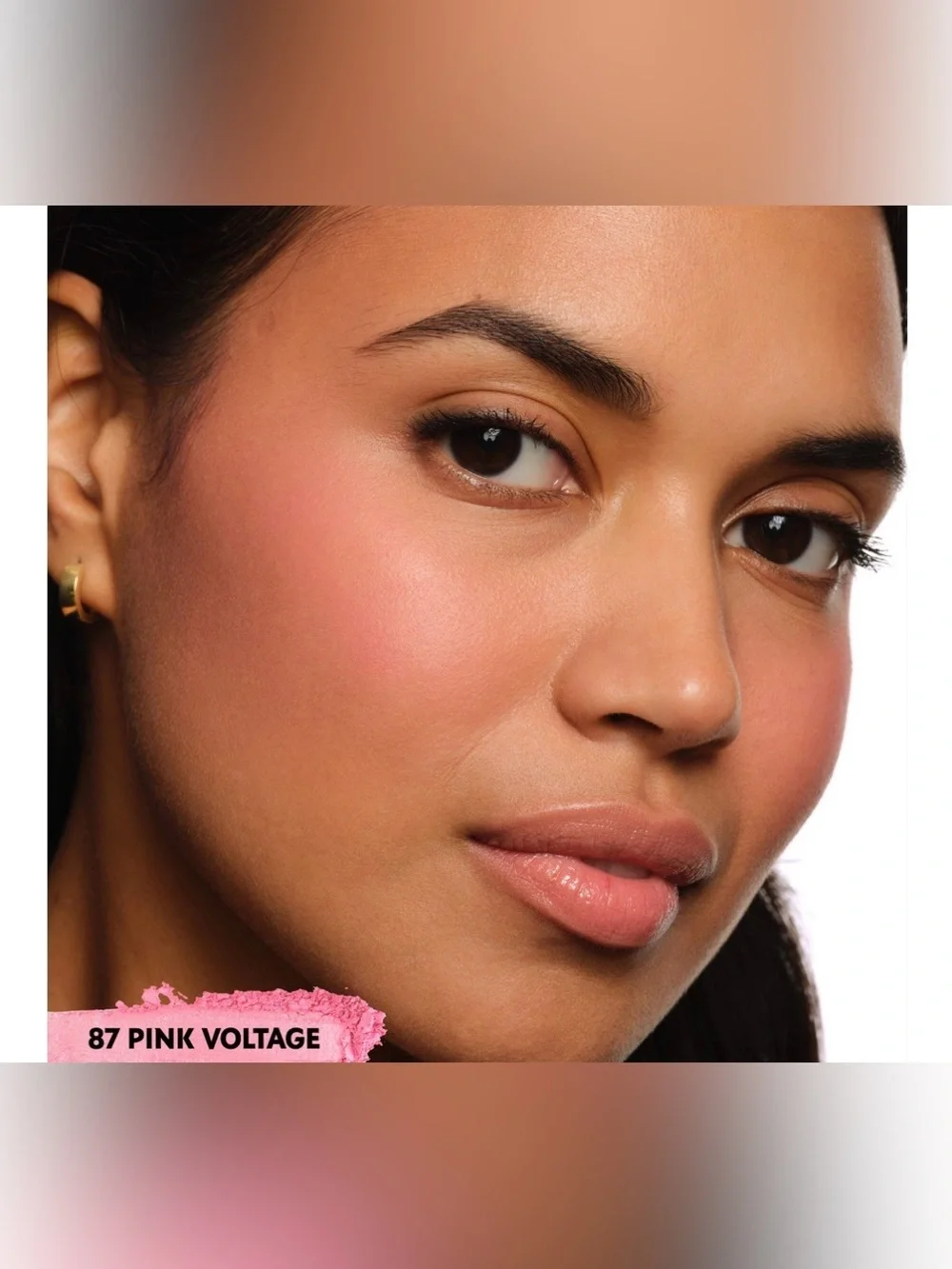 YSL Make me Blush 24H Buildable Powder Blush in shade 87 Pink Voltage